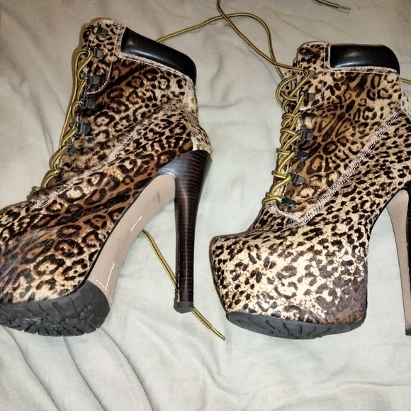 Zigi girl leather leopard boots.🔥🔥 - Picture 5 of 6